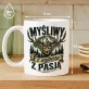 Kubek Z Nadrukiem Dla Myśliwego Prezent Dla Mężczyzny: Myśliwy Z Pasją Kubek Z Nadrukiem Dla Myśliwego Prezent Dla Mężczyzny: Myśliwy Z Pasją
