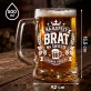 Zestaw Prezentowy Kufel Dla Brata Prezent Dla Mężczyzny: Brat Legenda Rodziny Zestaw Prezentowy Kufel Dla Brata Prezent Dla Mężczyzny: Brat Legenda Rodziny