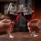 Dwa Kieliszki Do Wina Na 50 Rocznicę Ślubu Prezent Dla Pary: Złote Półwiecze Dwa Kieliszki Do Wina Na 50 Rocznicę Ślubu Prezent Dla Pary: Złote Półwiecze
