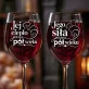 Dwa Kieliszki Do Wina Na 50 Rocznicę Ślubu Prezent Dla Pary: Złote Półwiecze Dwa Kieliszki Do Wina Na 50 Rocznicę Ślubu Prezent Dla Pary: Złote Półwiecze