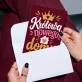 Kartka z Życzeniami Na Nowy Dom Dla Kobiety: Królewski Kąt Kartka z Życzeniami Na Nowy Dom Dla Kobiety: Królewski Kąt