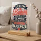 Druk Na Szkle Dla Babci Prezent Na Dzień Babci Dla Kobiety: Najlepsza Babcia Typografia
