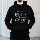 Lord of the strings - Bluza męska czarna z kapturem
