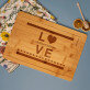 LOVE - deska do krojenia z grawerem