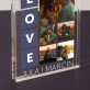 Love imiona - Blok akrylowy z nadrukiem