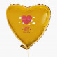 Love is in the air - Balon z helem - Serce