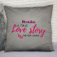 Love story - Zestaw Dwóch Poduszek Dekoracyjnych