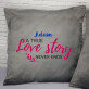 Love story - Zestaw Dwóch Poduszek Dekoracyjnych