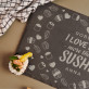 Love you more than sushi - Zestaw do sushi