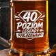Kufel Na 40 Urodziny Prezent Dla Mężczyzny: 40 Poziom Legendy