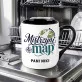 Kubek Personalizowany Dla Nauczycielki Geografii Prezent Na Dzień Nauczyciela Dla Kobiety: Mistrzyni Map