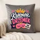 Poduszka Dekoracyjna Na Urodziny Prezent Dla Kobiety: Królowa Drzemek Poduszka Dekoracyjna Na Urodziny Prezent Dla Kobiety: Królowa Drzemek
