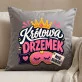 Poduszka Dekoracyjna Na Urodziny Prezent Dla Kobiety: Królowa Drzemek Poduszka Dekoracyjna Na Urodziny Prezent Dla Kobiety: Królowa Drzemek