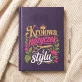 Kalendarz Książkowy A5 2027 Dla Fryzjerki Prezent Dla Kobiety: Botaniczna Stylistka Kalendarz Książkowy A5 2027 Dla Fryzjerki Prezent Dla Kobiety: Botaniczna Stylistka