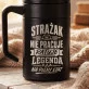 Kubek Termiczny Z Grawerem Dla Strażaka Prezent Dla Mężczyzny: Strażak Pełny Etat