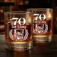 Szklanka Do Whisky Dla Mężczyzny 70 Lat Prezent Na 70 Urodziny Dla Mężczyzny: 70 Lat Klasy Szklanka Do Whisky Dla Mężczyzny 70 Lat Prezent Na 70 Urodziny Dla Mężczyzny: 70 Lat Klasy