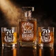 Zestaw Do Whisky Dla Mężczyzny 70 Lat Prezent Na 70 Urodziny Dla Mężczyzny: Męska Klasyka Zestaw Do Whisky Dla Mężczyzny 70 Lat Prezent Na 70 Urodziny Dla Mężczyzny: Męska Klasyka