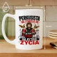 Kubek Z Nadrukiem Dla Perkusisty Prezent Dla Mężczyzny: Perkusista - Rytm Życia