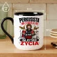 Kubek Z Nadrukiem Dla Perkusisty Prezent Dla Mężczyzny: Perkusista - Rytm Życia
