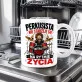 Kubek Z Nadrukiem Dla Perkusisty Prezent Dla Mężczyzny: Perkusista - Rytm Życia