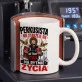 Kubek Z Nadrukiem Dla Perkusisty Prezent Dla Mężczyzny: Perkusista - Rytm Życia