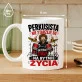Kubek Z Nadrukiem Dla Perkusisty Prezent Dla Mężczyzny: Perkusista - Rytm Życia