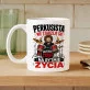 Kubek Z Nadrukiem Dla Perkusisty Prezent Dla Mężczyzny: Perkusista - Rytm Życia