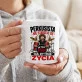 Kubek Z Nadrukiem Dla Perkusisty Prezent Dla Mężczyzny: Perkusista - Rytm Życia