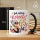 Kubek Z Nadrukiem Na 65 Urodziny Prezent Dla Kobiety: Stylowa Kobieta 65 Kubek Z Nadrukiem Na 65 Urodziny Prezent Dla Kobiety: Stylowa Kobieta 65