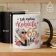 Kubek Z Nadrukiem Na 65 Urodziny Prezent Dla Kobiety: Stylowa Kobieta 65 Kubek Z Nadrukiem Na 65 Urodziny Prezent Dla Kobiety: Stylowa Kobieta 65