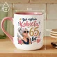 Kubek Z Nadrukiem Na 65 Urodziny Prezent Dla Kobiety: Stylowa Kobieta 65 Kubek Z Nadrukiem Na 65 Urodziny Prezent Dla Kobiety: Stylowa Kobieta 65