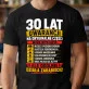 Koszulka Męska Na 30 Prezent Dla Mężczyzny: 30 Lat Gwarancji