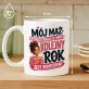 Kubek Z Nadrukiem Na Rocznicę Ślubu Prezent Na Walentynki Dla Kobiety: Mój Mąż Bohater Kubek Z Nadrukiem Na Rocznicę Ślubu Prezent Na Walentynki Dla Kobiety: Mój Mąż Bohater