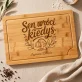 Deska Do Krojenia z Grawerem Dla Młodych Rodziców Prezent Dla Pary: Sen Wróci Kiedyś