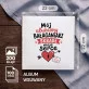 Album Na Zdjęcia Tradycyjny Na Walentynki Prezent Na Rocznicę Dla Mężczyzny: Bałaganiarska Miłość