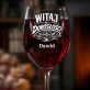 Kieliszek Do Wina z Grawerem Dla 18 Latka Prezent Dla Mężczyzny: Witaj W Dorosłości