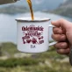 Kubek Emaliowany Na 18 Prezent Dla Kobiety: Osiemnaście I Gotowa Na Kubek Emaliowany Na 18 Prezent Dla Kobiety: Osiemnaście I Gotowa Na