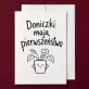 Kartka z Życzeniami Na Parapetówkę Dla Kobiety: Domowe Królestwo Kartka z Życzeniami Na Parapetówkę Dla Kobiety: Domowe Królestwo