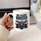 Kubek Z Nadrukiem Dla Policjanta Prezent Dla Mężczyzny: Nie Każdy Bohater - Policja
