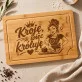 Deska Do Krojenia Na Mikołajki Prezent Dla Kobiety: Królewskie Krojenie Deska Do Krojenia Na Mikołajki Prezent Dla Kobiety: Królewskie Krojenie