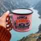 Kubek Emaliowany Dla Fotografa Prezent Dla Mężczyzny: Retro Łowca Kadrów