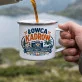 Kubek Emaliowany Dla Fotografa Prezent Dla Mężczyzny: Retro Łowca Kadrów