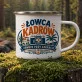 Kubek Emaliowany Dla Fotografa Prezent Dla Mężczyzny: Retro Łowca Kadrów