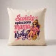 Poduszka Dekoracyjna Na Pępkowe Prezent Dla Kobiety: Królewska Mama Poduszka Dekoracyjna Na Pępkowe Prezent Dla Kobiety: Królewska Mama