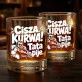 Szklanka Do Whisky Dla Taty Prezent Na Dzień Ojca Dla Mężczyzny: Cisza, Kurwa! Tata Pije.