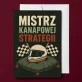 Kartka z Życzeniami Dla Fana F1 Dla Mężczyzny: Torowa Ironia Kartka z Życzeniami Dla Fana F1 Dla Mężczyzny: Torowa Ironia