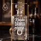 Karafka Do Wódki z Grawerem Dla Koniarza Prezent: Końska Dawka Odwagi