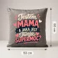 Poduszki Dekoracyjne Dla Rodziców Prezent Dla Pary: Rodzinna Supermoc Poduszki Dekoracyjne Dla Rodziców Prezent Dla Pary: Rodzinna Supermoc