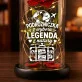 Wieczna Róża W Szkle Dla Podróżniczki Prezent Dla Kobiety: Podróżniczka Legenda