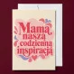 Kartka z Życzeniami Dla Mamy Na Dzień Mamy Dla Kobiety: Elegancja Retro Kartka z Życzeniami Dla Mamy Na Dzień Mamy Dla Kobiety: Elegancja Retro